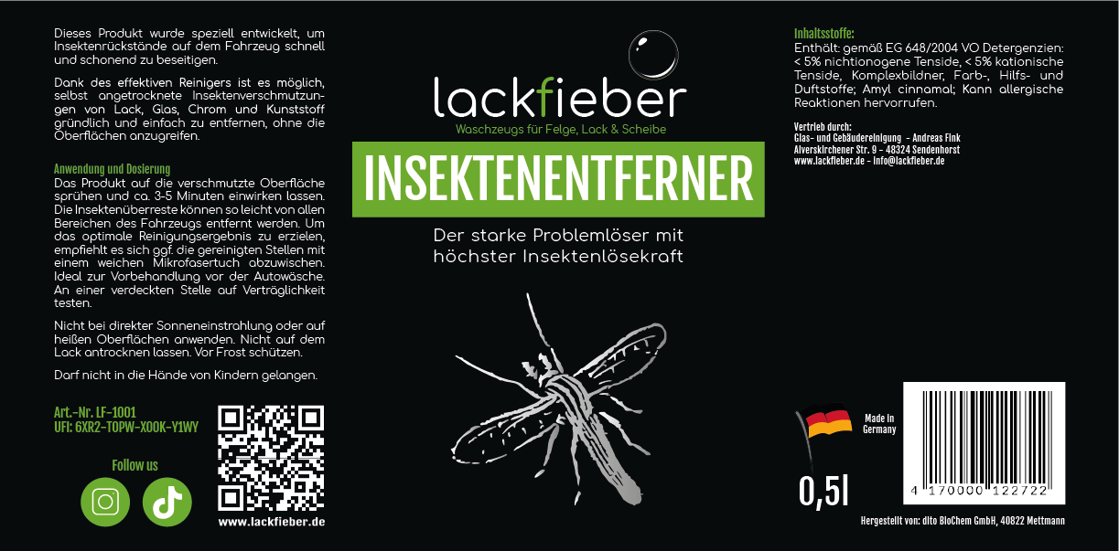 Lackfieber Insektenentferner 0,5l