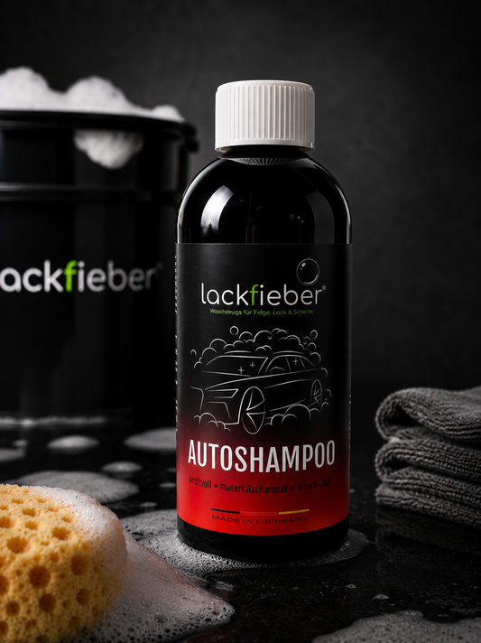 Lackfieber Autoshampoo ohne Wachs mit Kirsch-Duft 0,5l